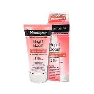 کرم لایه بردار برایت بوست مناسب انواع پوست Neutrogena Bright Boost