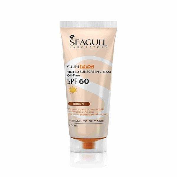 کرم ضد آفتاب سی گل SPF 60 فاقد چربی برنزه 50ml