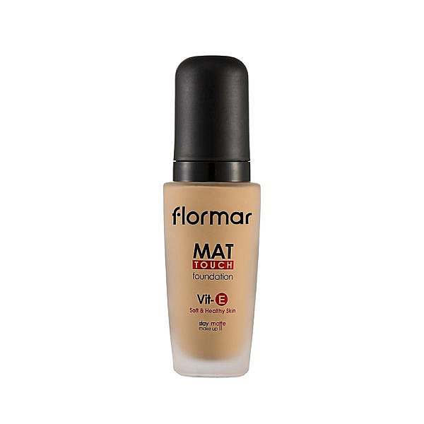 کرم پودر مات فلورمار حجم 30 میل Flormar Mat Touch Foundation