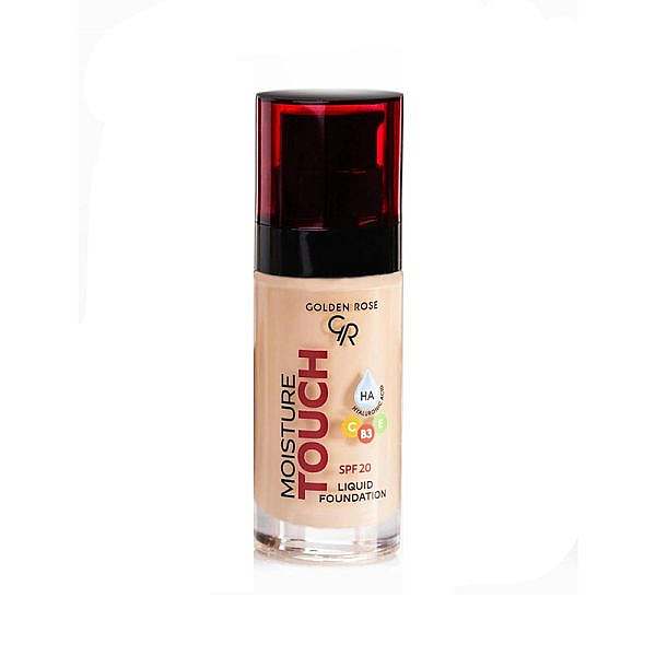 کرم پودر گلدن رز مدل Moisture Touch با SPF20 حجم 30 میل Golden Rose