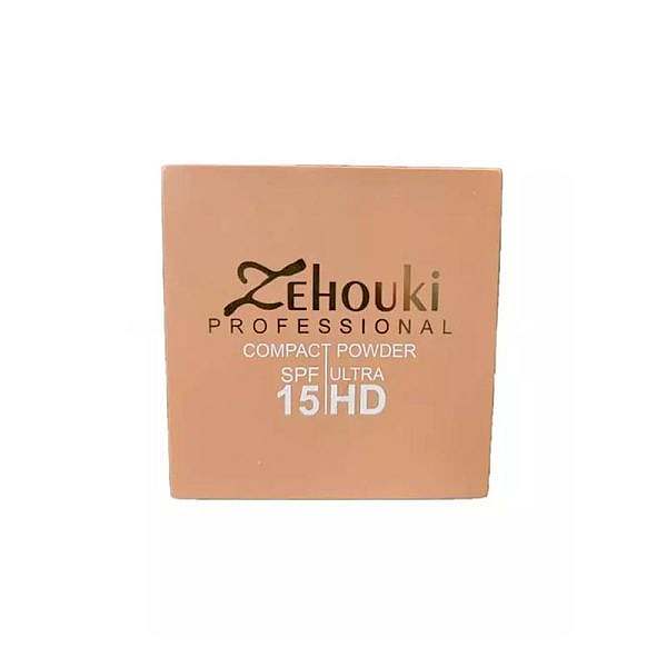 پنکک زهوکی مدل Ultra HD با ZEHOUKI Compact Powder SPF15