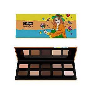 پالت سایه کالیستا مدل Callista Candy & Tandy Eyeshadow Palette