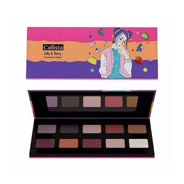 پالت سایه چشم کالیستا مدل Callista Jelly & Berry Eyeshadow Palette