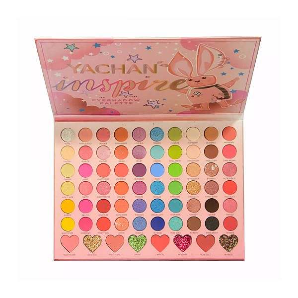 پالت سایه چشم یاچان مدل Yachan Inspire Eyeshadow Palette