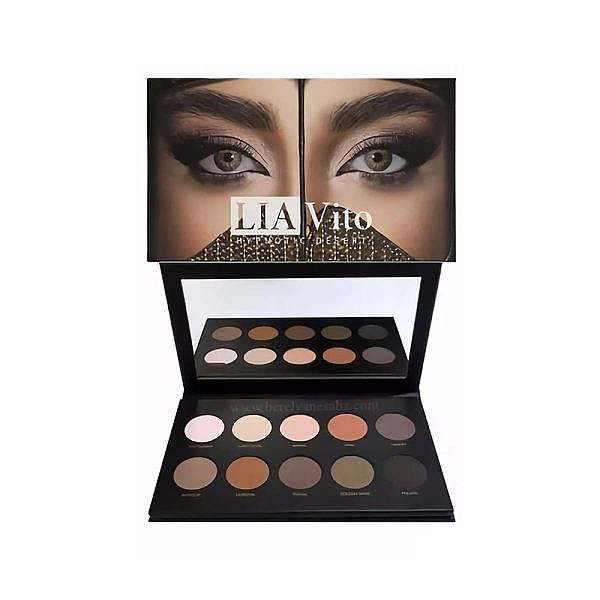 پالت سایه چشم لیاویتو مدل Liavito Hypnotic Desert Eye Shadow Palette