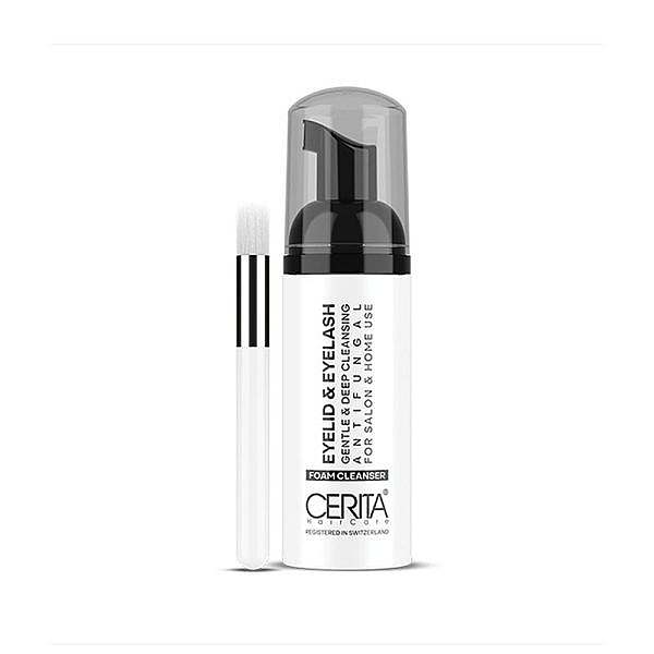 فوم شستشوی پلک و مژه سریتا حجم ۶۰ میل Eyelid & Eyelash Foam CERITA