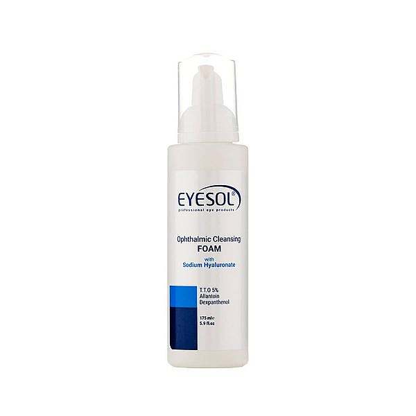 فوم شستشوی پلک و مژه آیسول حجم 175 میل Eyesol