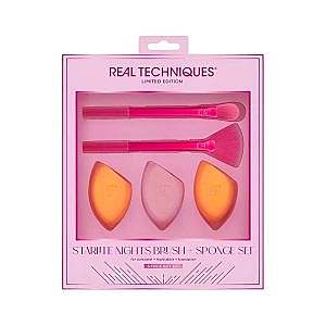 ست براش و پد آرایشی ریل تکنیکس مدل Real Techniques Starlite