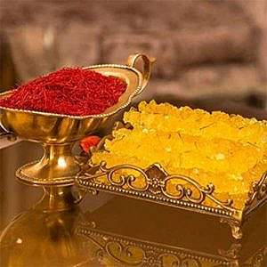 نبات شاخه‌ ۱ کیلویی زعفرانی اعلاء
