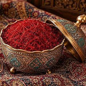 زعفران ممتاز ایرانی - تضمینی