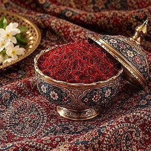 زعفران ممتاز ایرانی در حجم 10 مثقال