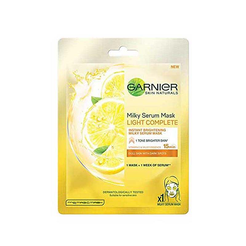 jmz2921 ماسک صورت آبرسان لیمو گارنیر GARNIER Light Complete