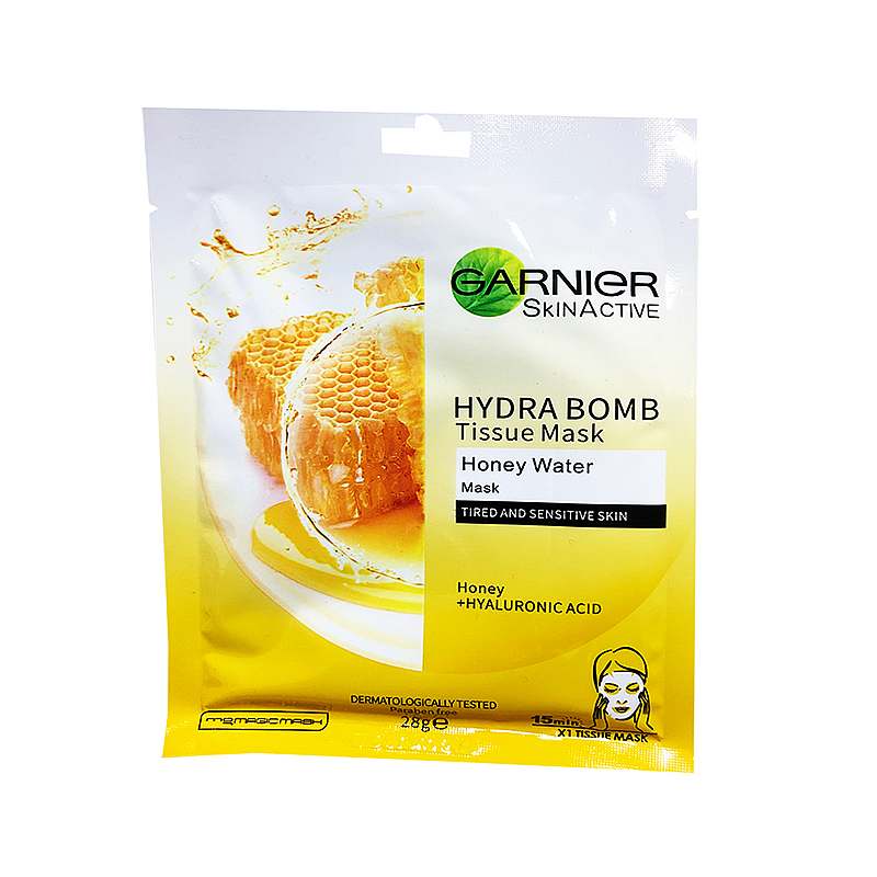 jmz2924 ماسک ورقه ای صورت گارنیر GARNIER Honey Water