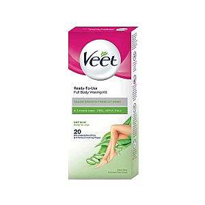 نوار موبر بدن ویت مخصوص پوست های خشک 20 عدد Veet