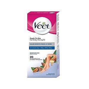 نوار موبر ویت مخصوص پوست حساس 20 عددی Veet