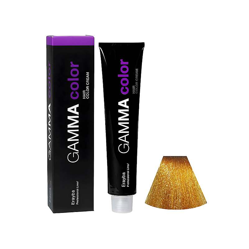 jmz3351 رنگ مو کرمی فاقد آمونیاک شماره 10.43 GAMMA