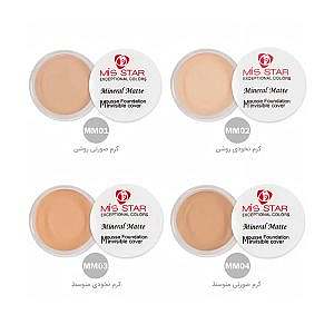 کرم پودر فشرده گریم میس استار (Mis Star) مدل MM