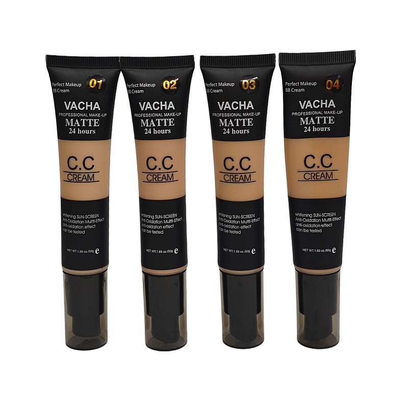 jmz3373 کرم پودر بی بی و سی سی کرم واچا (انواع پوست) Vacha BB+CC Cream | آرومیس